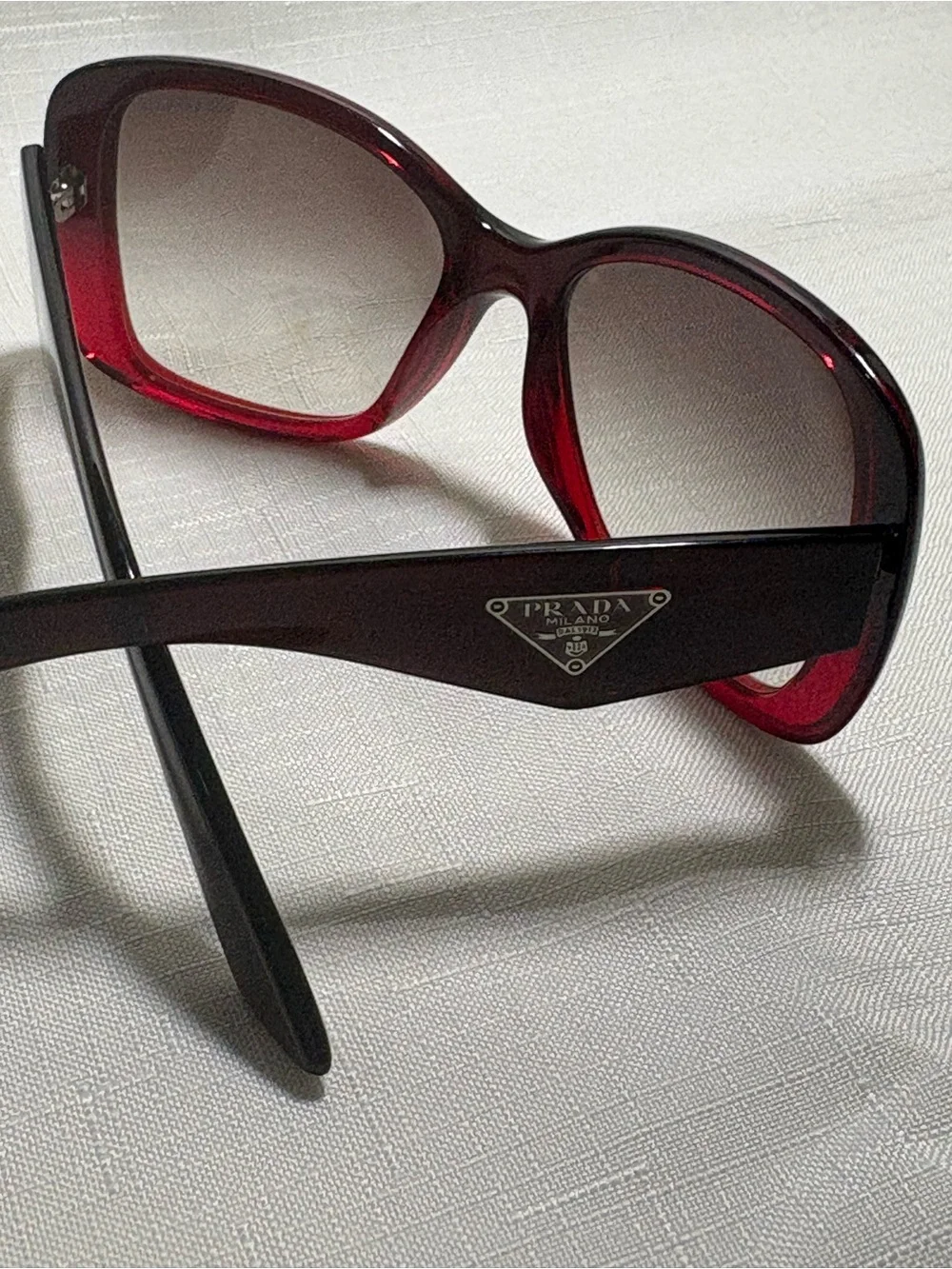 Authentic PRADA Oversized Sunglasses with Gradient Lenses